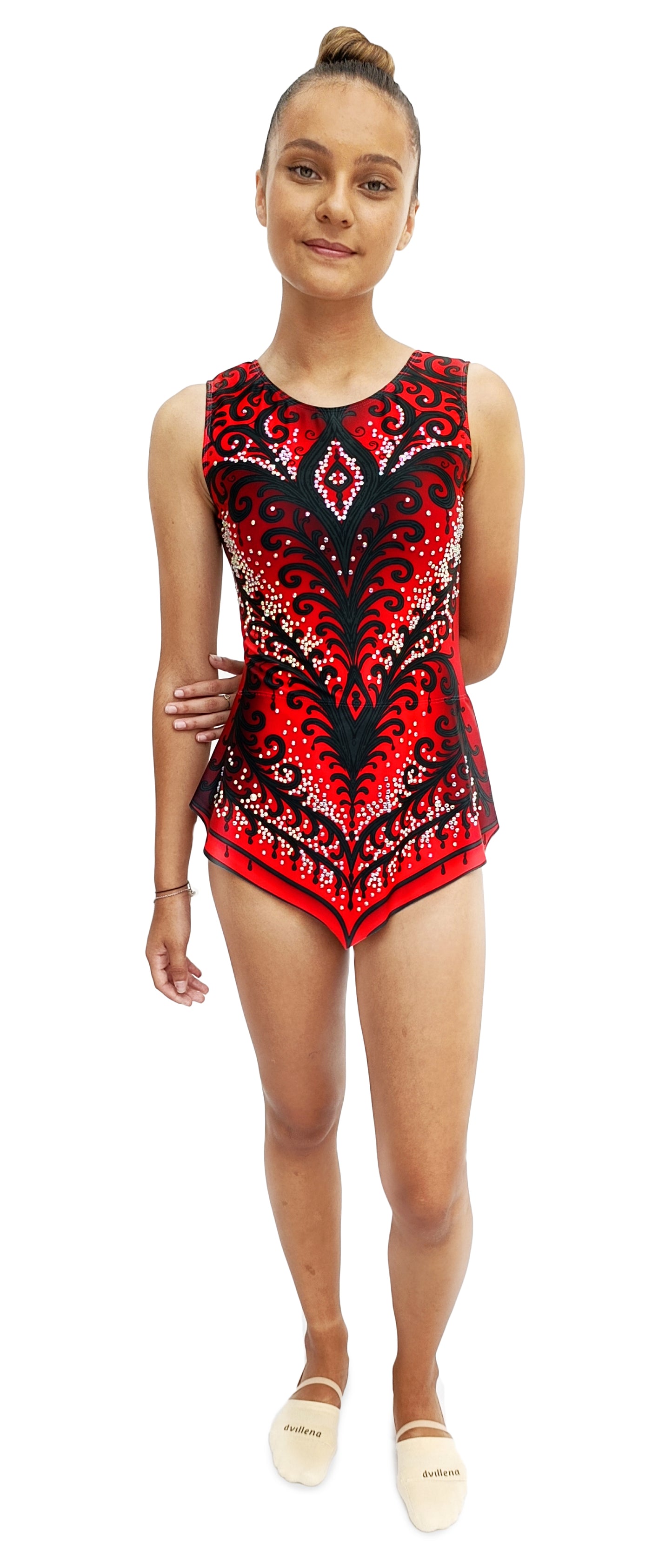 Maillot Gimnasia Scarlet