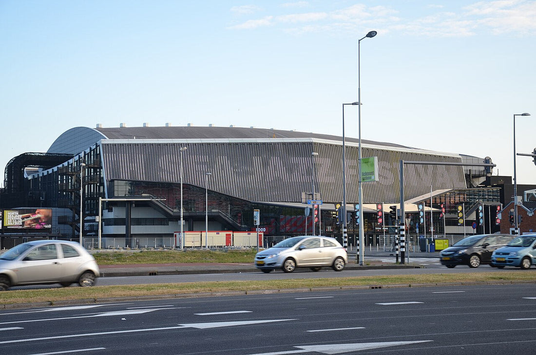 Exterior de Rotterdam Ahoy fotografiado en 2015; foto de archivo