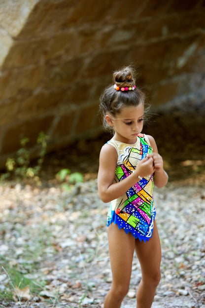 Maillot Gimnasia Alba