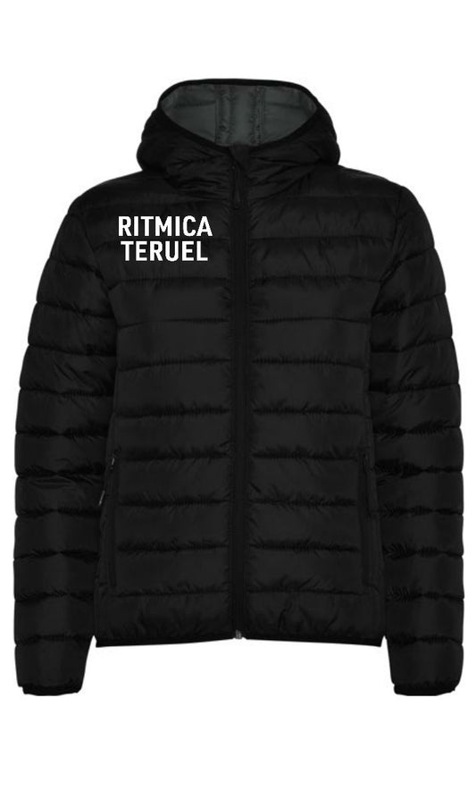 Abrigo negro Club Rítmica Teruel