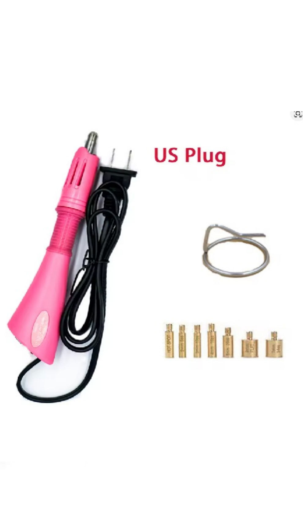 Aplicador de Cristales Hot Fix. Rosa. Rítmica Tanit