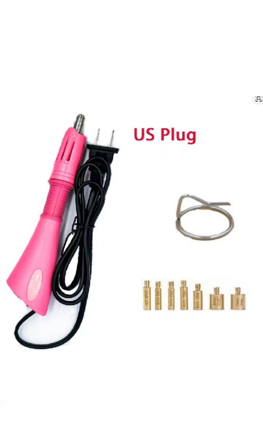 Aplicador de Cristales Hot Fix. Rosa. Rítmica Tanit