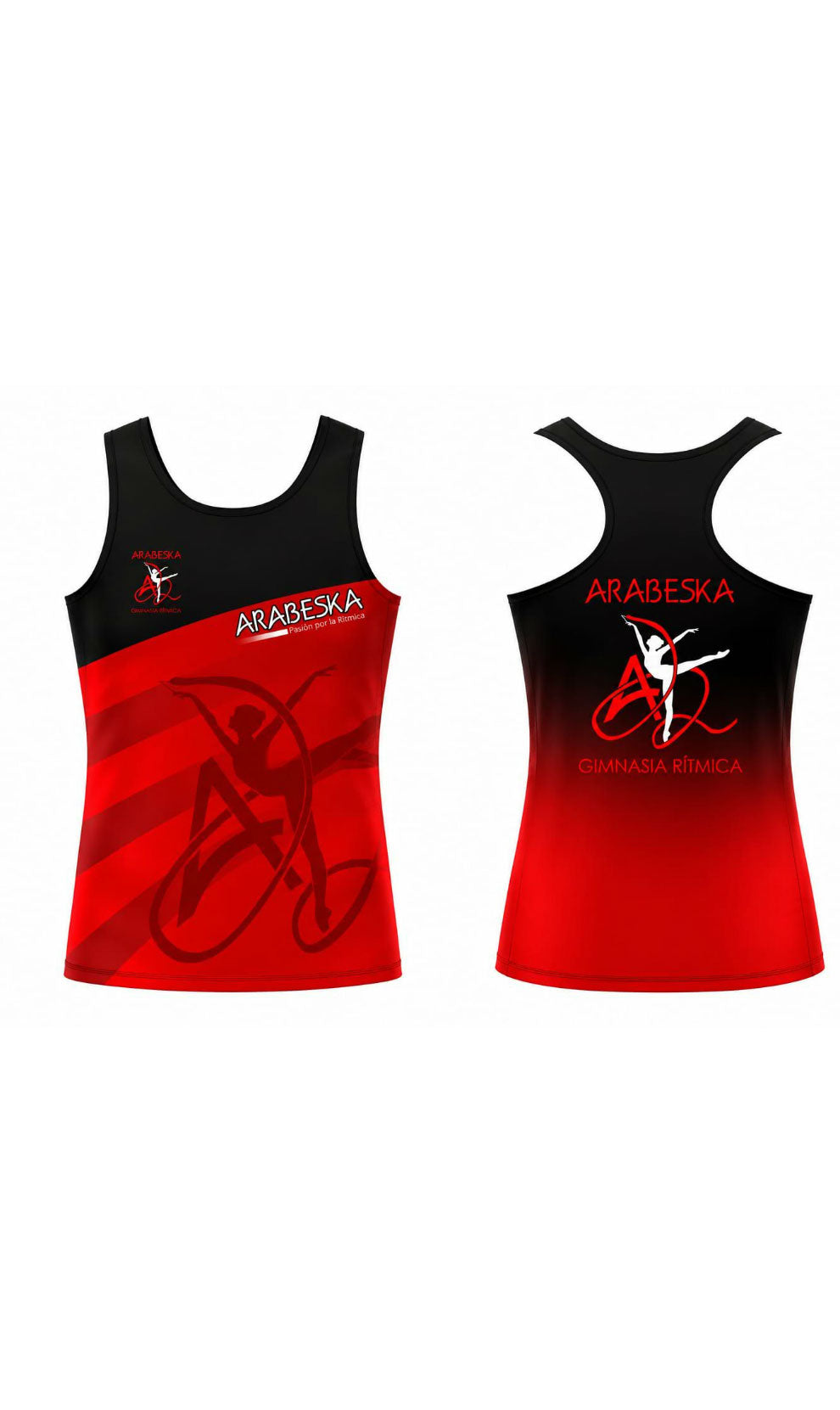 Camiseta nadadora Escuela Rítmica Arabeska