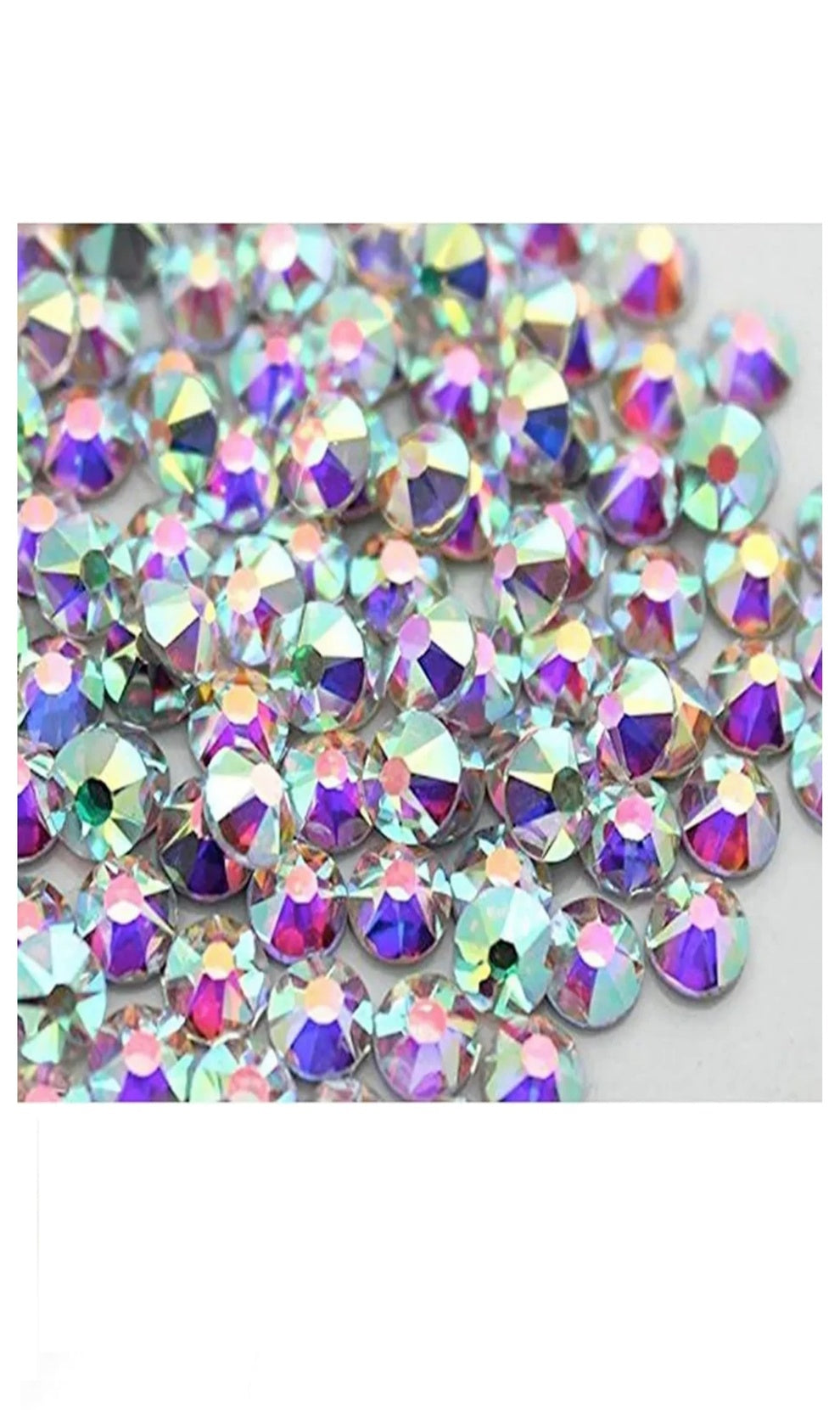Cristales Hotfix SS20. Aurora Boreal. 2000 cristales Rítmica Tanit