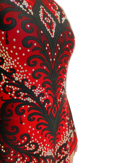 Maillot Gimnasia Scarlet