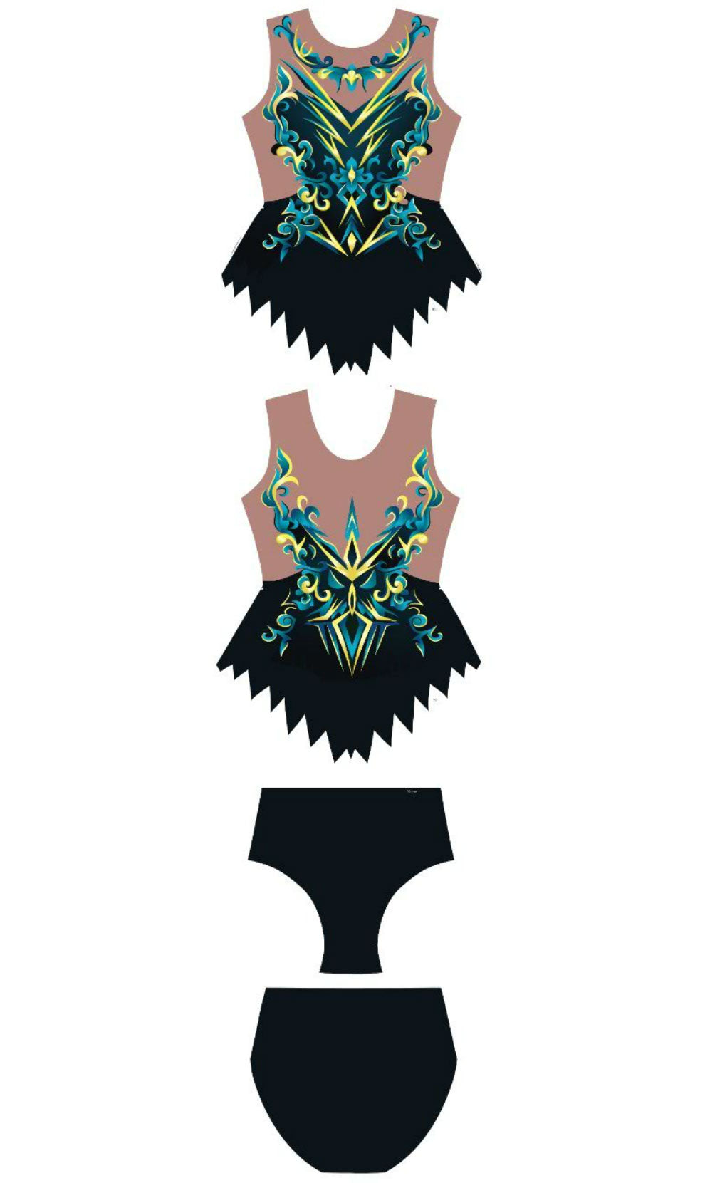 Maillot Gimnasia Rítmica Salesianos San Miguel