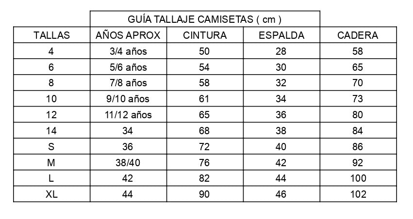 Camiseta nadadora Escuela Rítmica Arabeska