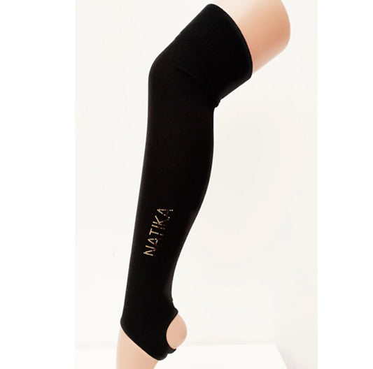 Calentador Negro Natika Leotard