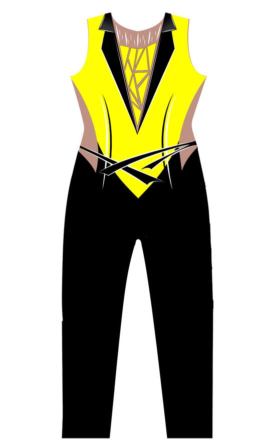 Maillot Gimnasia yulet mono